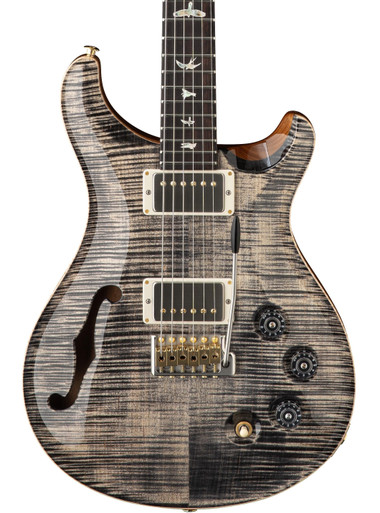 PRS DGT Semi-Hollow David Grissom Signature Electric Guitar in Charcoal with Bird Inlays