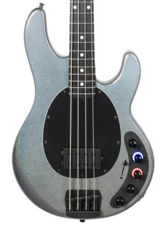 Music Man Dark Ray II Bass Guitar in Spectraflare