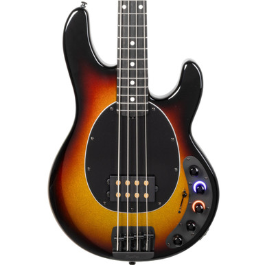 Music Man Dark Ray II Bass Guitar in Showtime