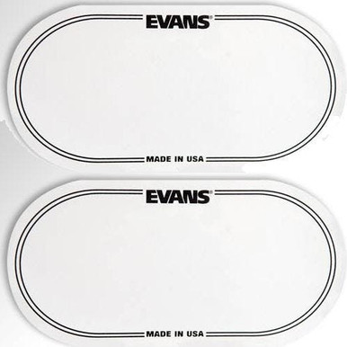 Evans Clear EQ Patch for Double Pedal Pack of 2
