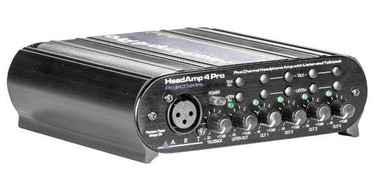 ART HeadAMP 4 Pro - Five Channel Headphone Amplifier with Talkback