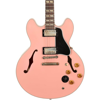 Gibson Custom Shop 1964 ES-345 Varitone VOS Semi-Hollow Electric Guitar in Shell Pink