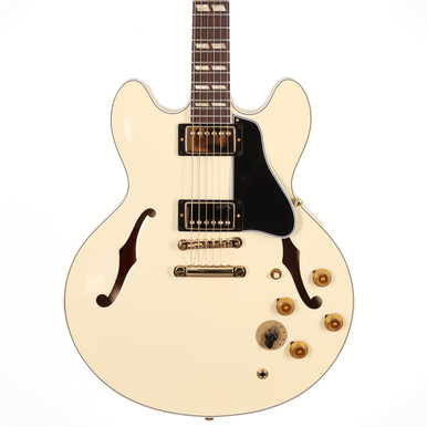 Gibson Custom Shop 1964 ES-345 Varitone VOS Semi-Hollow Electric Guitar in Classic White