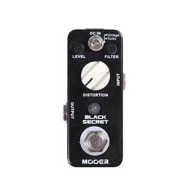 Mooer Black Secret Distortion Pedal - Image 1