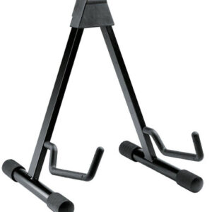 K&M 17541 Folding Acoustic Guitar Stand in Black
