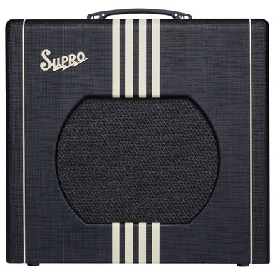 Supro Delta King 12 15W 1x12" Valve Combo Amp in Black & Cream
