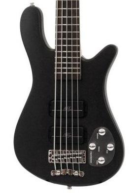 Warwick RockBass Guitar Streamer Standard 5-String Bass Guitar in Nirvana Black Transparent Satin