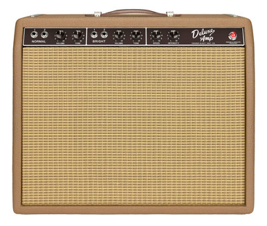 Fender '62 Deluxe 20-Watt 1x12 Valve Combo Amplifier in Brown