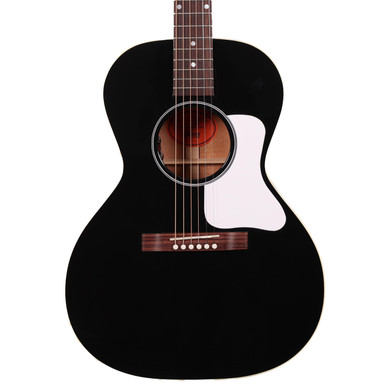 Gibson Special Run Custom Shop L-00 Standard Electro Acoustic Guitar in Ebony with White Pickguard