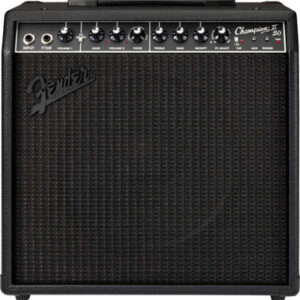 Fender Champion II 50 Blackout 50-Watt 1x12 Modelling Guitar Combo Amplifier