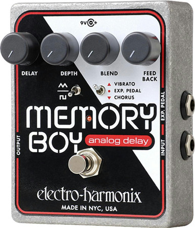 Electro Harmonix Memory Boy Echo Chorus Vibrato Pedal