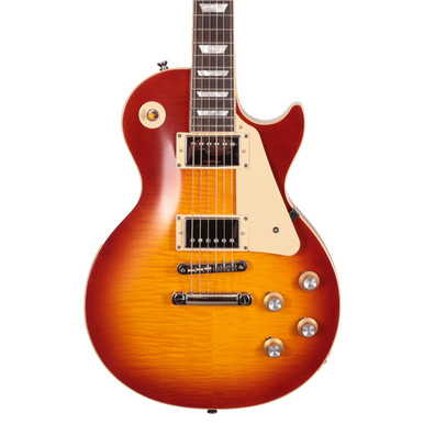 Epiphone Inspired by Gibson Custom 1960 Les Paul Standard Reissue Electric Guitar in Washed Cherry Burst