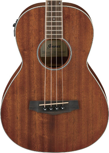 Ibanez PNB14E-OPN Electro Acoustic Bass Guitar in Open Pore Natural