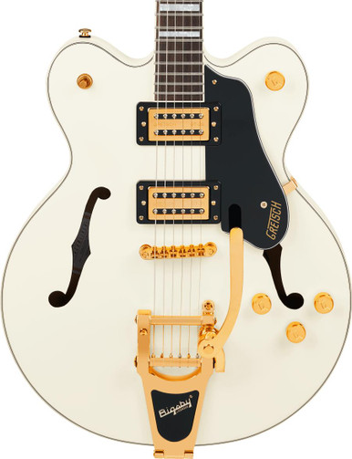 Gretsch Limited Edition G2622TG Streamliner Semi-Hollow Electric Guitar with Bigsby in Vintage White