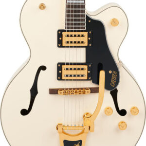Gretsch Limited Edition G2420TG Streamliner Hollow Body Electric Guitar with Bigsby in Vintage White