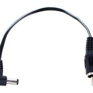 Cioks 1015 Type 1 Centre Negative 5.5/2.1mm 15cm Flex DC Plug