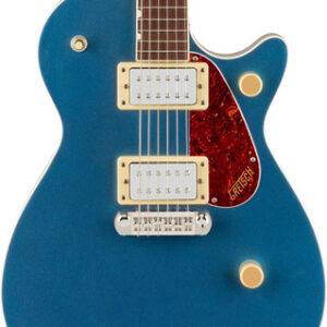 Gretsch Streamliner Jet Club Single-Cut Electric Guitar With Wraparound Bridge in Dark Denim