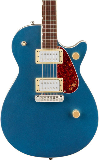 Gretsch Streamliner Jet Club Single-Cut Electric Guitar With Wraparound Bridge in Dark Denim