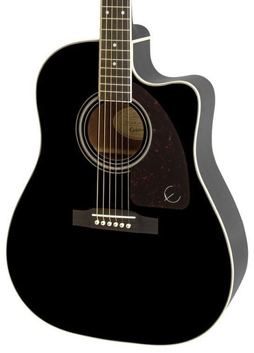 Epiphone Studio J-45 EC Electro Acoustic In Ebony