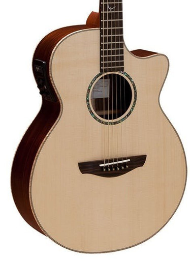 Faith Hi Gloss Series Venus 3 Piece Back Electro Acoustic Guitar with Hardcase
