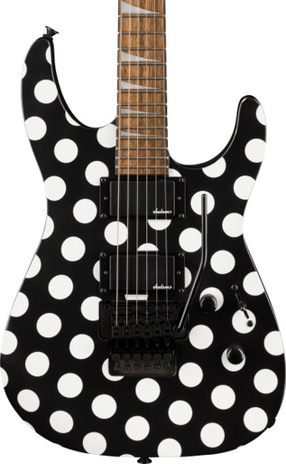 Jackson X Series SLX DX Electric Guitar in Polka Dot