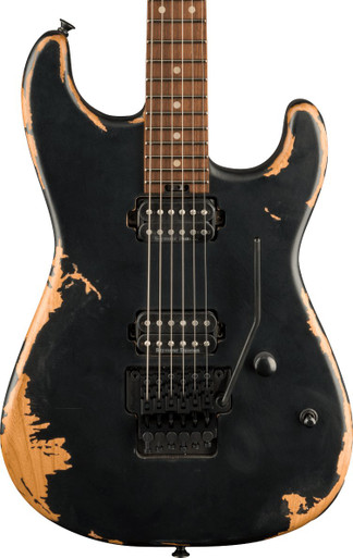 Charvel Pro-Mod Relic San Dimas Style 1 FR in Weathered Black - Image 1