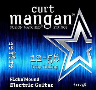 Curt Mangan Strings 12-56 Drop Tuning Nickel Wound Electric Guitar Strings