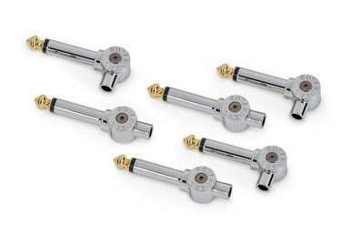 Rockboard PatchWorks Solderless Plug - 6 Plug, 1 Cutter, 1 HexKey - Chrome
