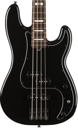 Fender Duff McKagan Signature Deluxe Precision Bass Guitar in Black