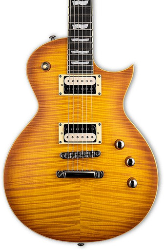 ESP LTD EC-1000T FM in Honey Burst Satin - Image 1