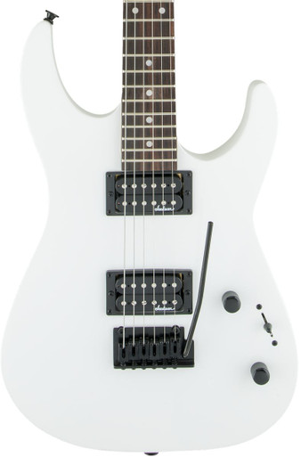 Jackson JS11 Dinky in White with Amaranth Fretboard - Image 1