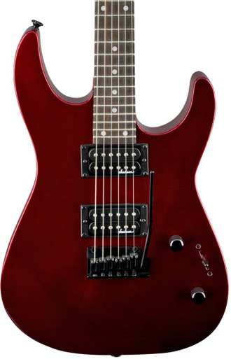 Jackson JS12 Dinky in Metallic Red with Amaranth Board - Image 1