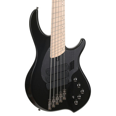 Dingwall NG-3 5-String Electric Bass Guitar - Black with Maple Fingerboard