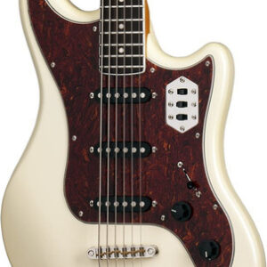 Schecter Hellcat VI Bass Guitar in Ivory Pearl