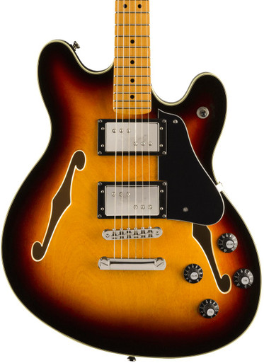 Squier Classic Vibe Starcaster in 3 Tone Sunburst - Image 1