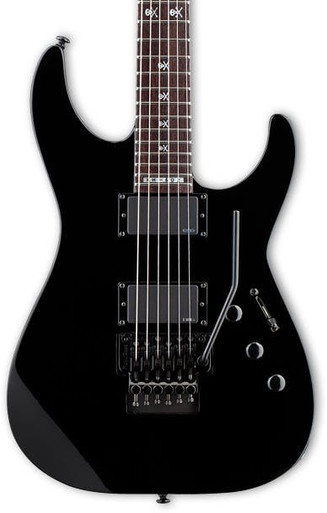 ESP LTD KH602 Kirk Hammett Signature Guitar in Black - Image 1