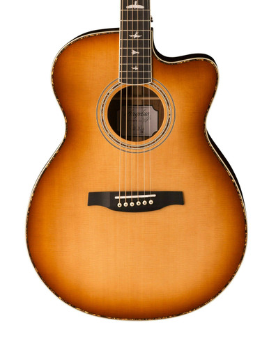 PRS SE Angelus A40ETS Cutaway Electro Acoustic in Tobacco Sunburst