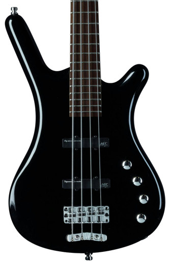 Warwick RB Corvette Basic 4 Active Short Scale Bass Guitar in Black