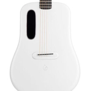 Lava Music ME 4 Carbon 36" Electro Acoustic Smart Guitar in White with Space Bag