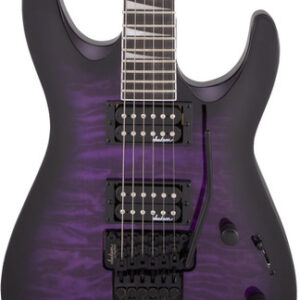 Jackson JS Series Dinky Arch Top JS32Q DKA In Transparent Purple Burst