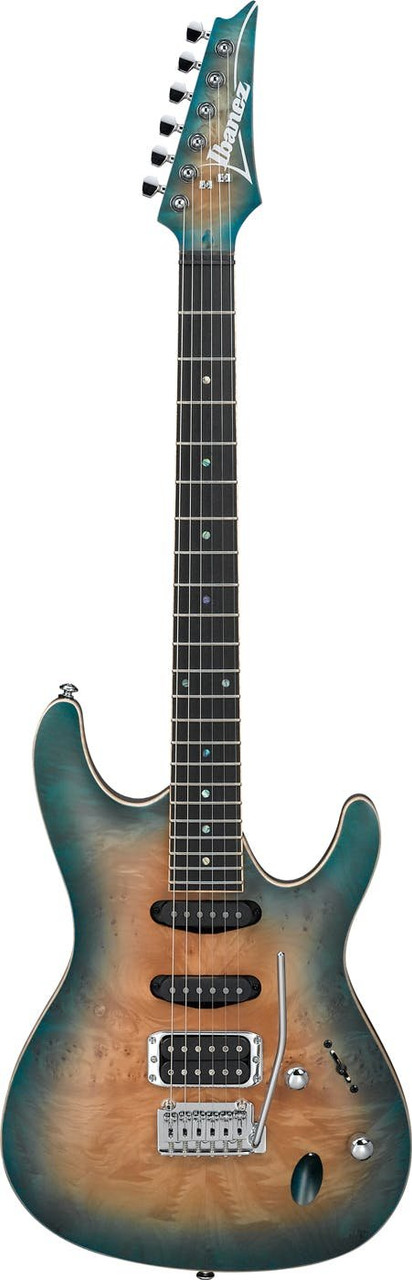 Ibanez SA460MBW-SUB Electric Guitar In Sunset Blue Burst - Image 5