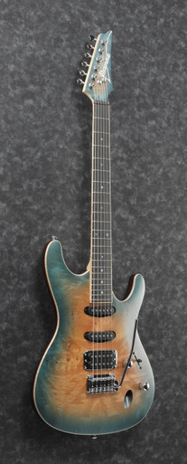 Ibanez SA460MBW-SUB Electric Guitar In Sunset Blue Burst - Image 6