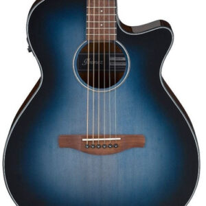 Ibanez AEG50-IBH Acoustic Guitar in Indigo Blue Burst High Gloss