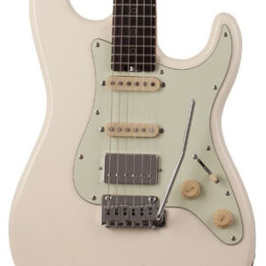 Schecter Nick Johnston Traditional HSS in Atomic Snow
