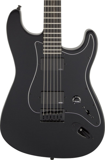 Fender Jim Root Strat in Flat Black - Image 1