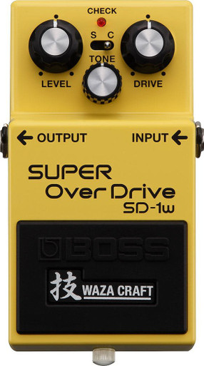 BOSS SD-1w Waza Craft Super Overdrive Pedal