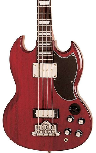 Epiphone EB3 SG Bass Guitar Cherry Chrome Hardware