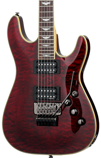 Schecter Omen Extreme 6 FR Electric Guitar in Black Cherry - Image 1