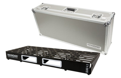 Rockboard QUAD 4.3 Pedalboard with Flight Case