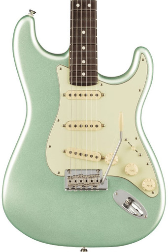 Fender American Professional II Stratocaster in Mystic Surf Green with Rosewood Fingerboard - Image 1